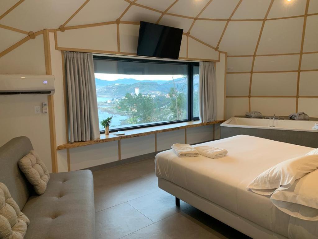 Glamping Do Mar Baiona Exterior foto